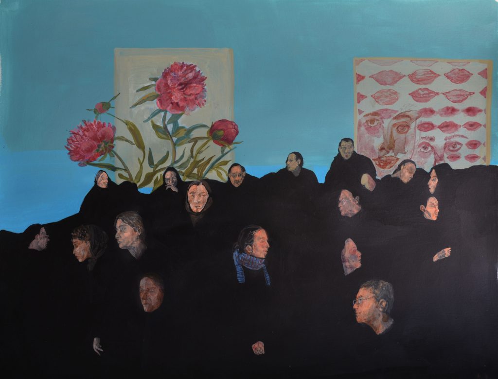 Zahra Noori Zonouz | زهرا نوری زنوز | Gallery hopping Two works of “Gallery Hopping” series in LACMA Museum of Los Angeles permanent collection since 2017.